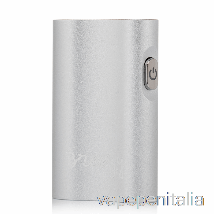 Vape Box Mod La Penna Gentile Breezy 510 Batteria Argento